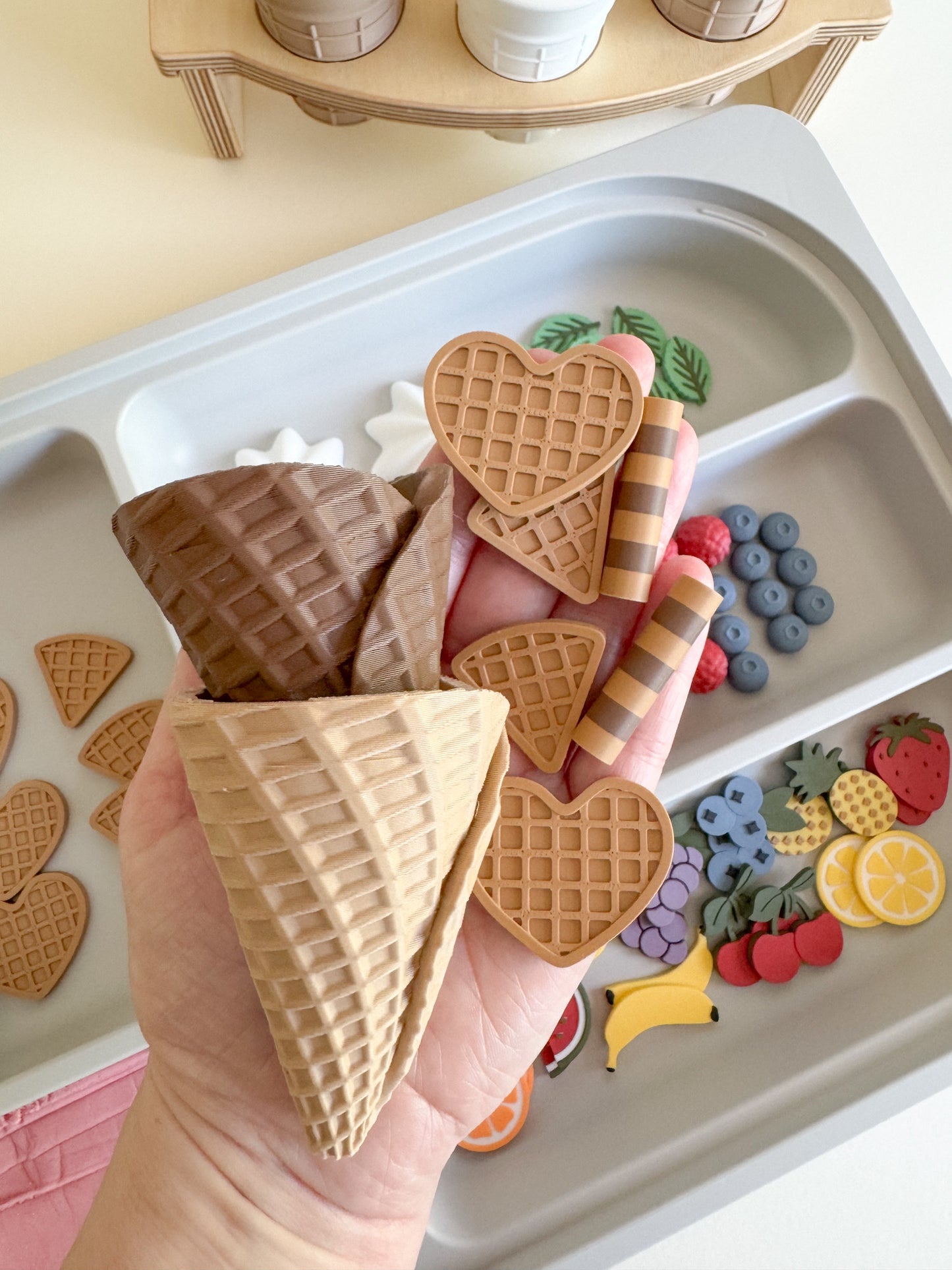 The Ultimate 3D-Printed Ice Cream Sensory Play Set