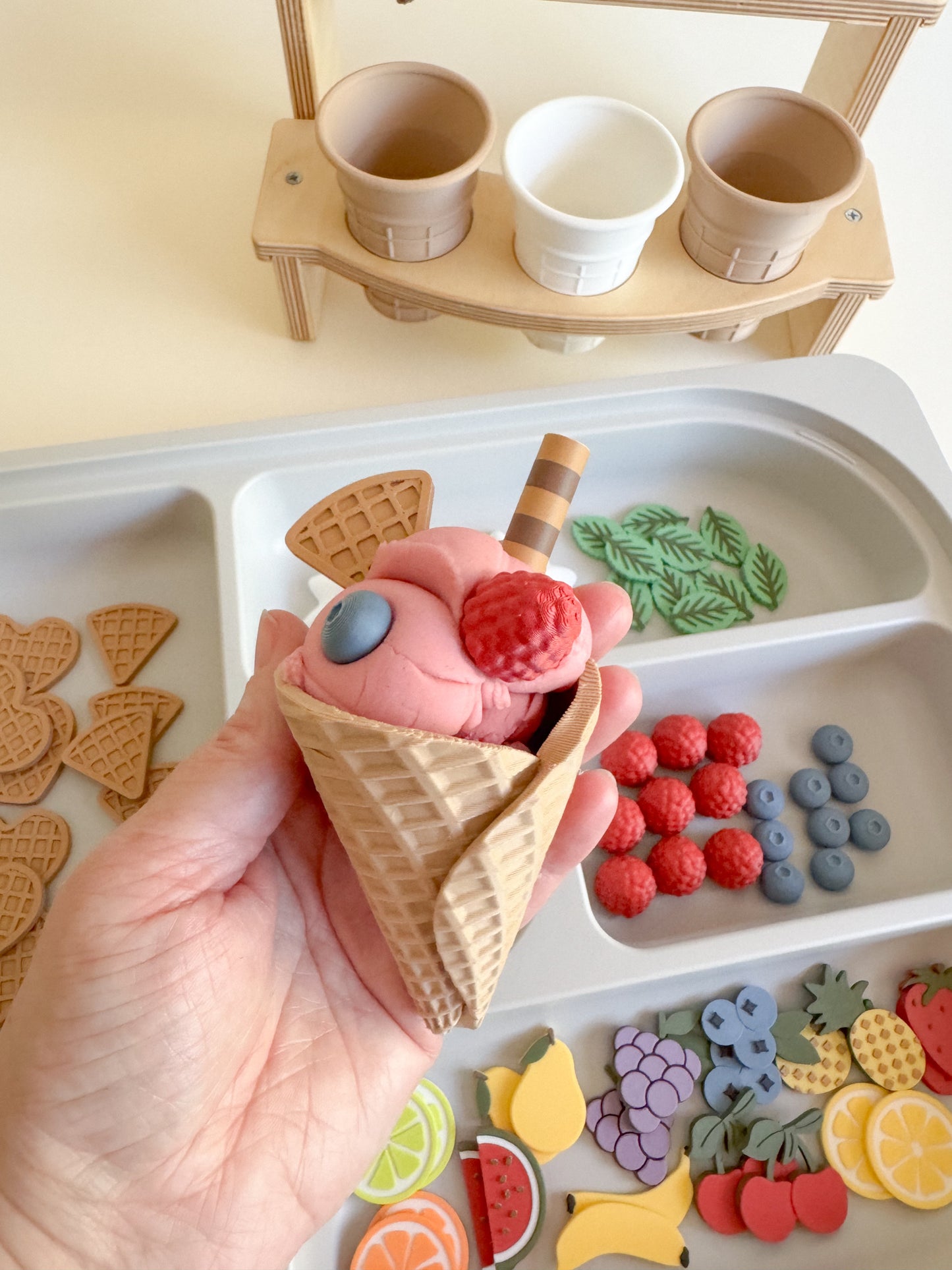 The Ultimate 3D-Printed Ice Cream Sensory Play Set