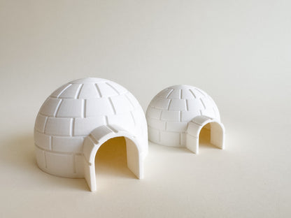 Cozy 3D-Printed Igloo