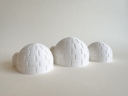 Cozy 3D-Printed Igloo