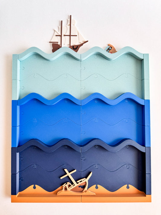 Infinity Base – Ocean World Builder Ready to 3D Print and 3MF File Digital Download