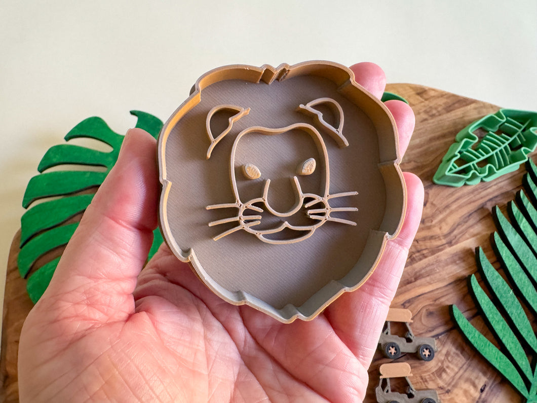 Welcome to the Jungle - Sensory Play Collection -Playdough Cutters and Counters