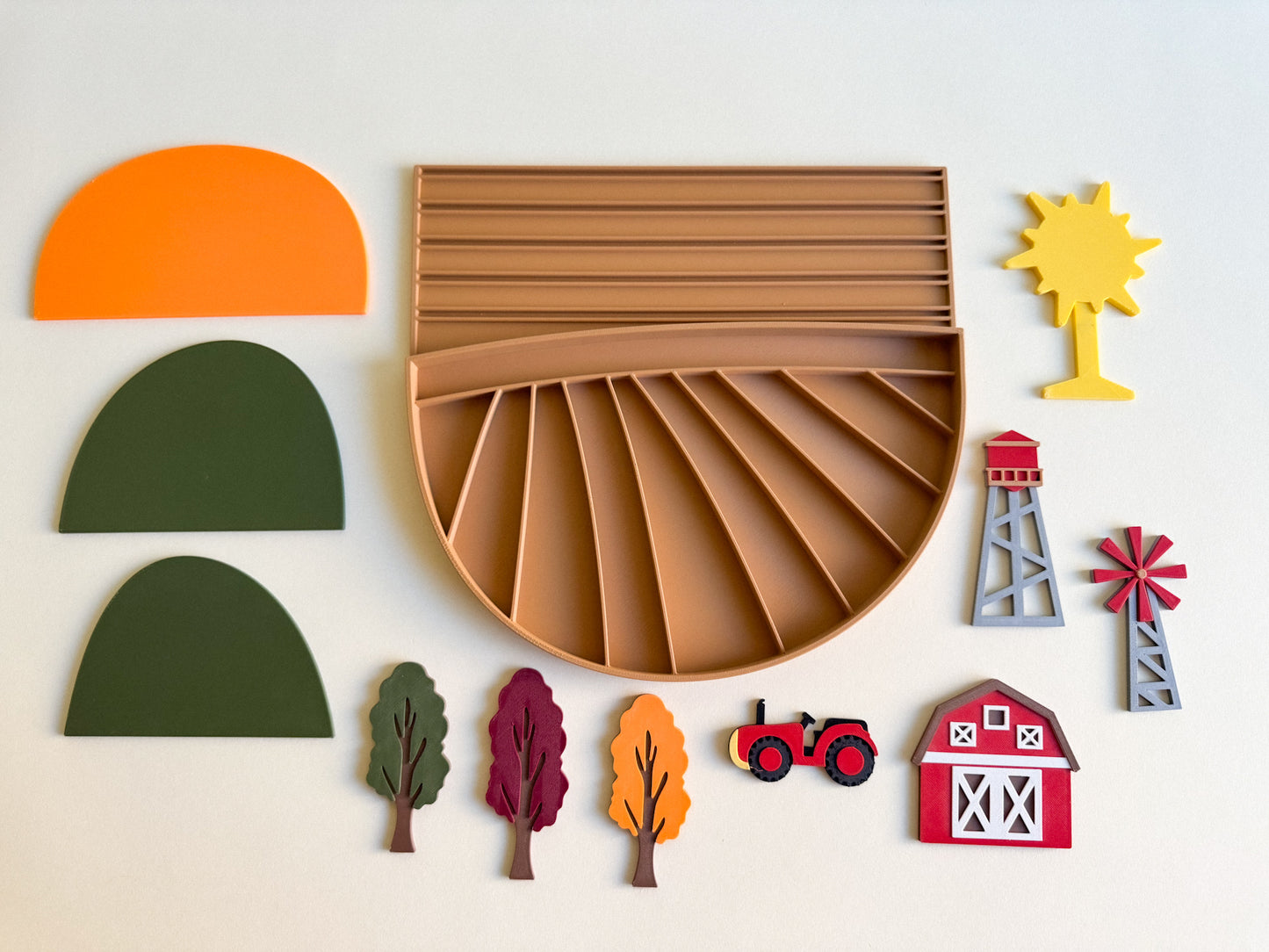 Landscape Sensory Tray – A World of Play in Every Season