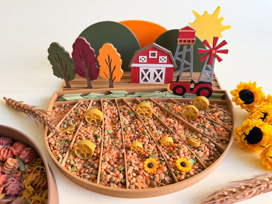 Landscape Sensory Tray – A World of Play in Every Season
