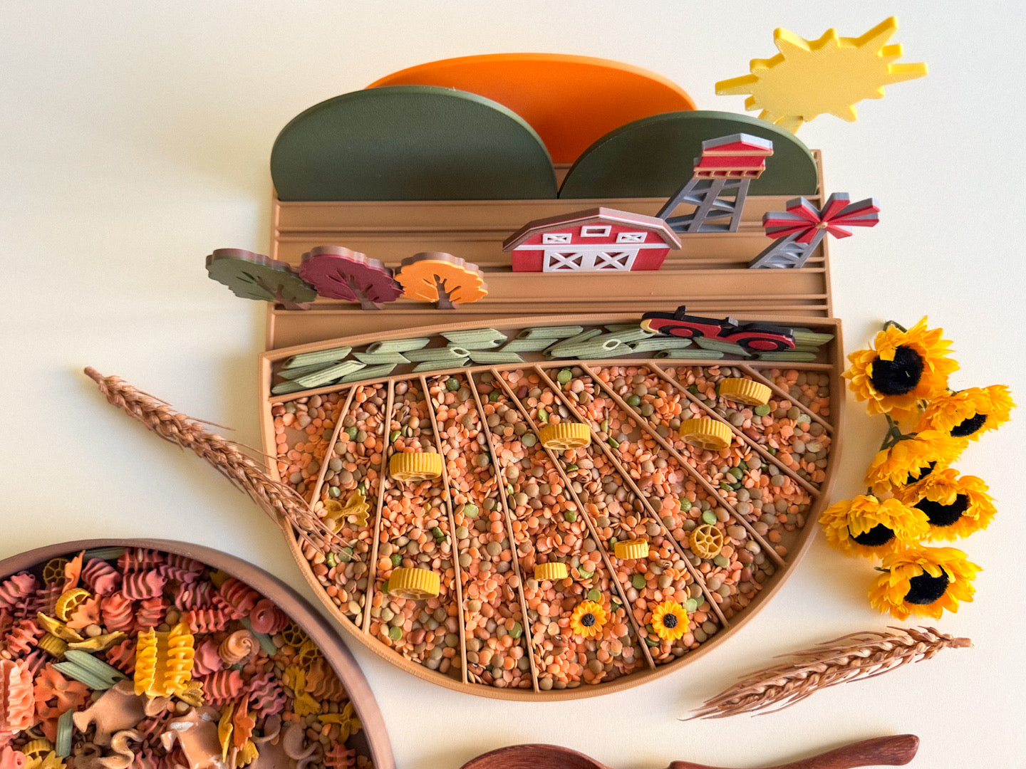 Landscape Sensory Tray – A World of Play in Every Season