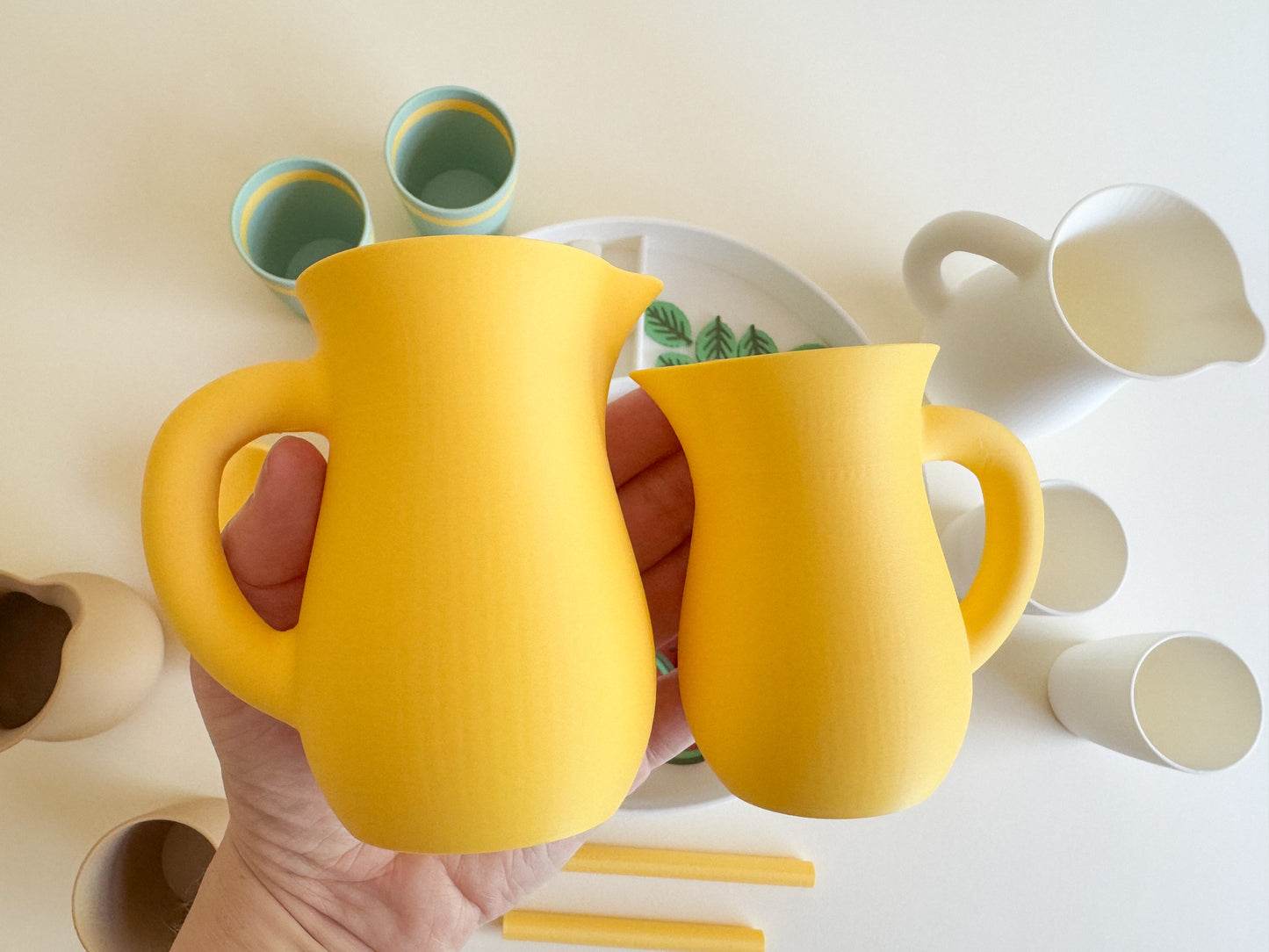 Homemade Lemonade Sensory Play Kit, 3D-printed