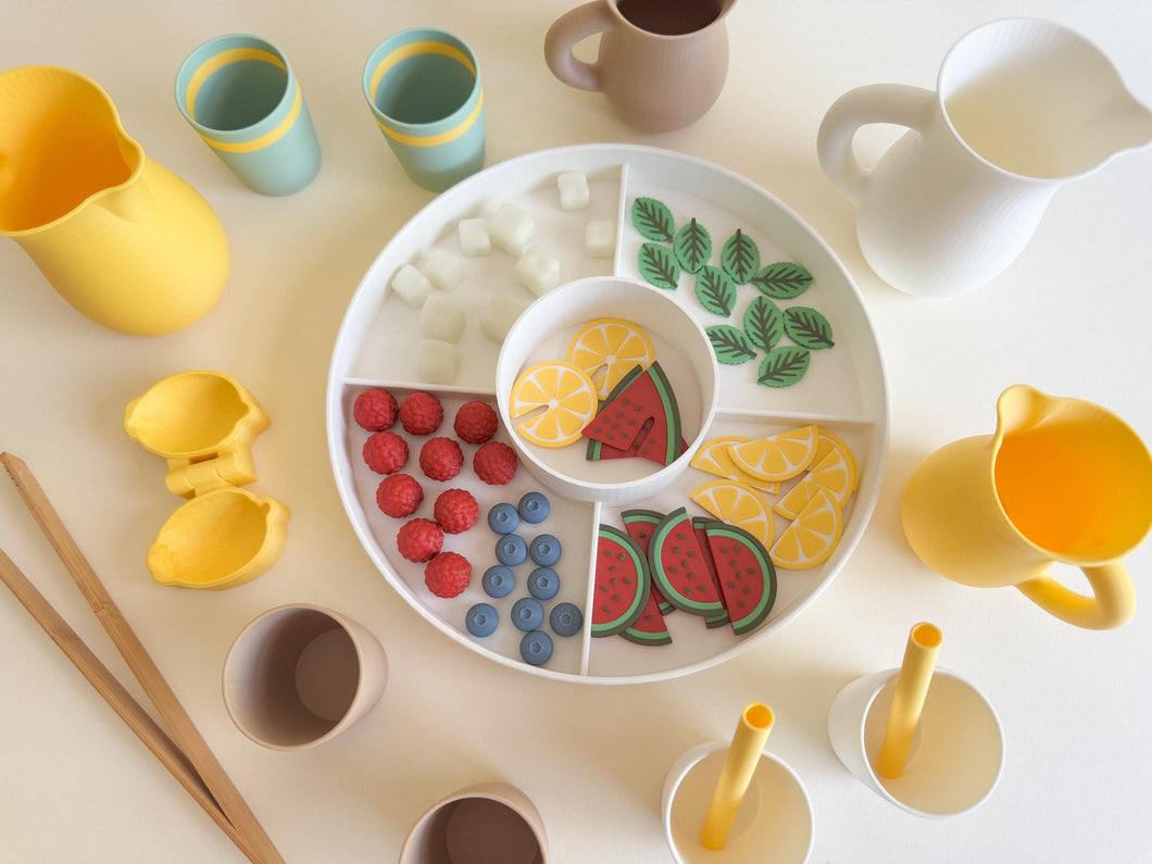 Homemade Lemonade Sensory Play Kit, 3D-printed