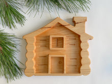 Load image into Gallery viewer, Log Cabin Wooden Sensory Tray
