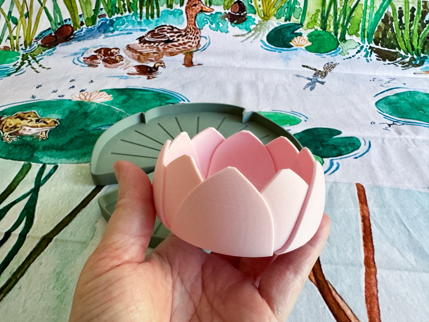 Lotus Eco-Friendly Sensory Bowl, 3D-printed