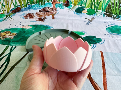 Lotus Eco-Friendly Sensory Bowl, 3D-printed