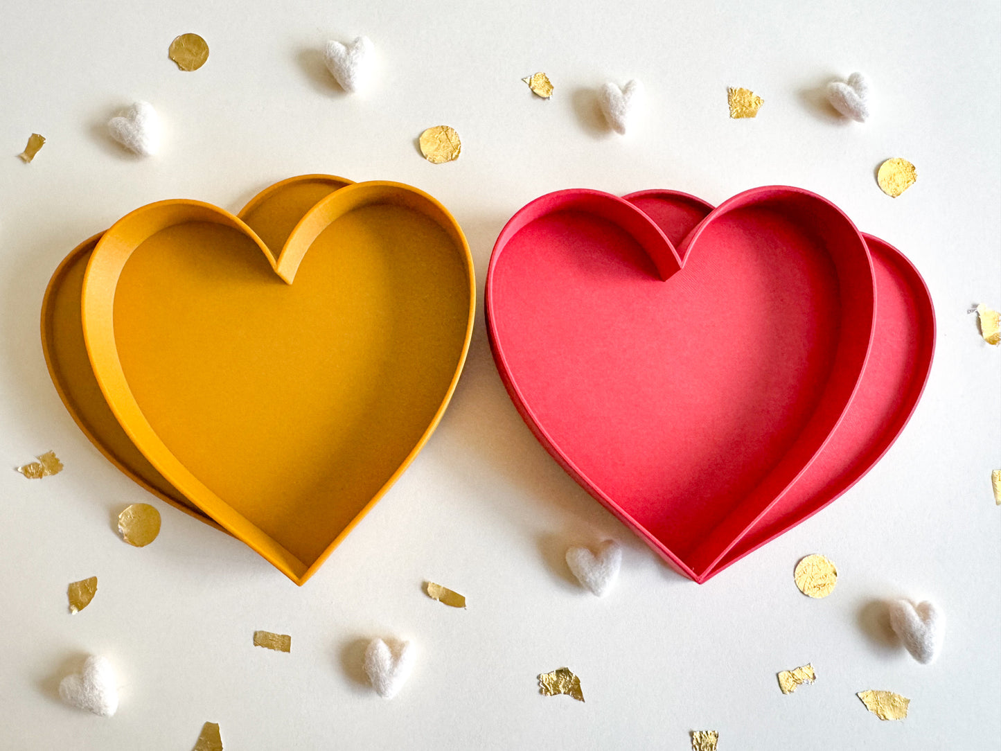 Heart Shaped Eco Friendly Sensory Box with loose parts