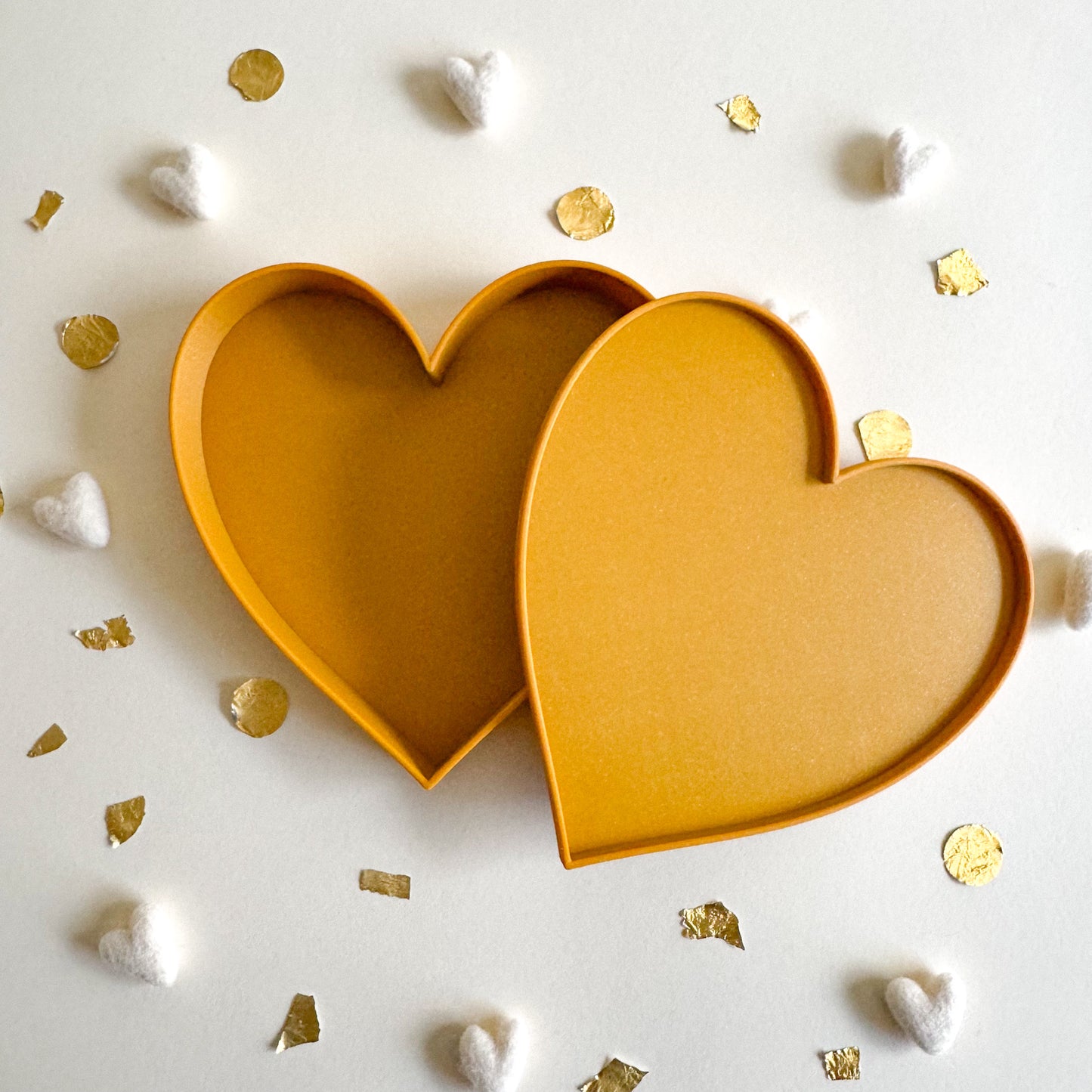Heart Shaped Eco Friendly Sensory Box with loose parts