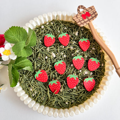 Magnetic Basket Wand and Magnetic Strawberries by WooBeWee