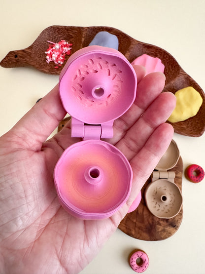 Mini Donut Mold – 3D-Printed for Creative Sensory Play