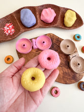 Load image into Gallery viewer, Mini Donut Mold – 3D-Printed for Creative Sensory Play
