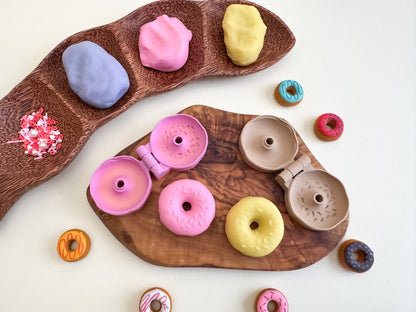 Mini Donut Mold – 3D-Printed for Creative Sensory Play