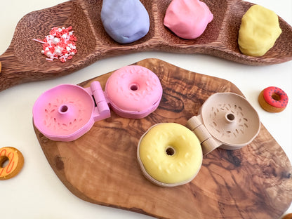 Mini Donut Mold – 3D-Printed for Creative Sensory Play