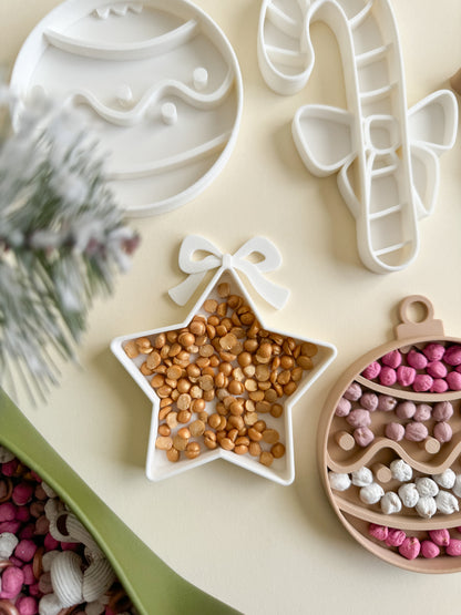 Mini Festive Bio Sensory Play Tray (set or individual)