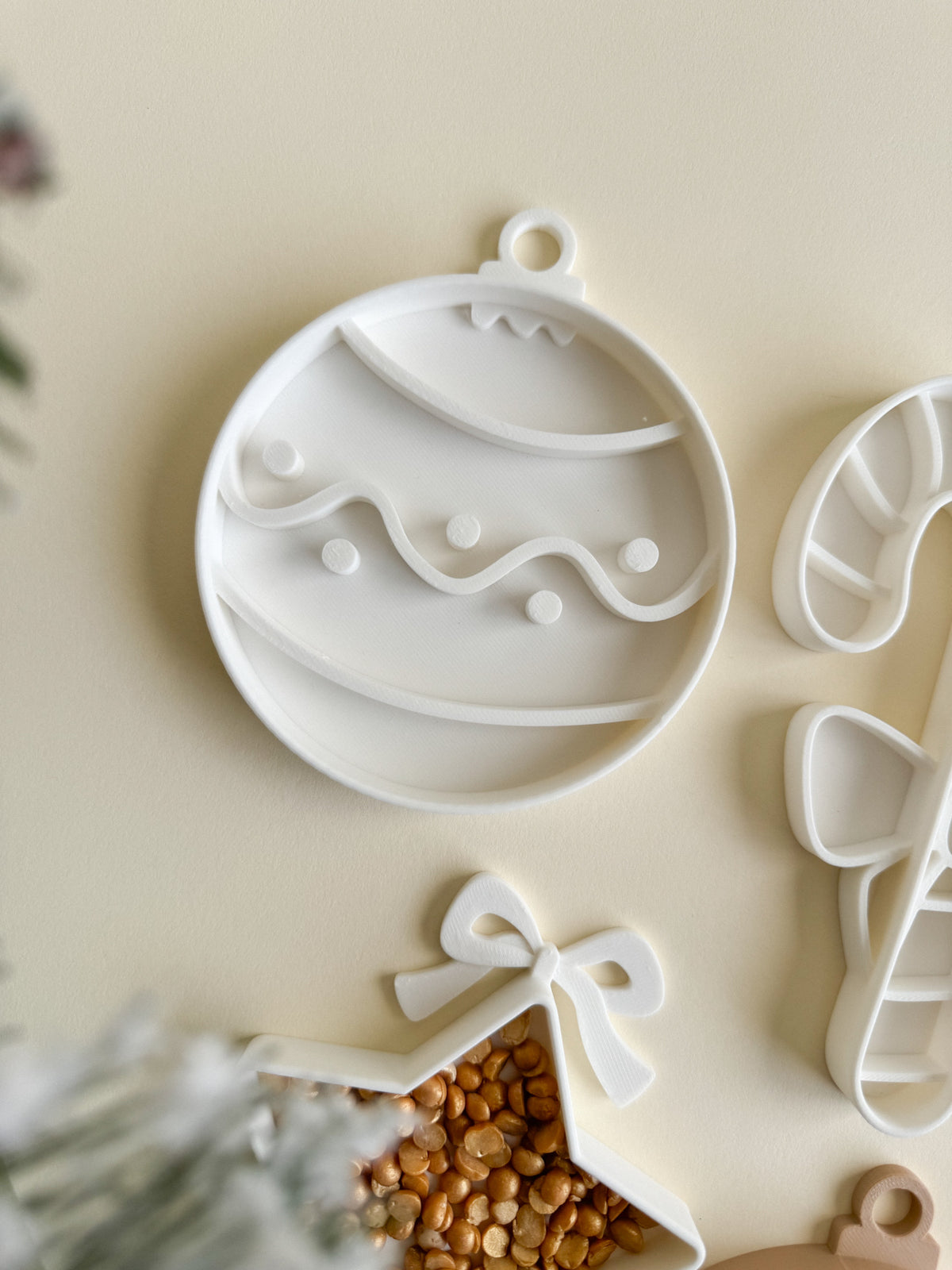Mini Festive Bio Sensory Play Tray (set or individual)