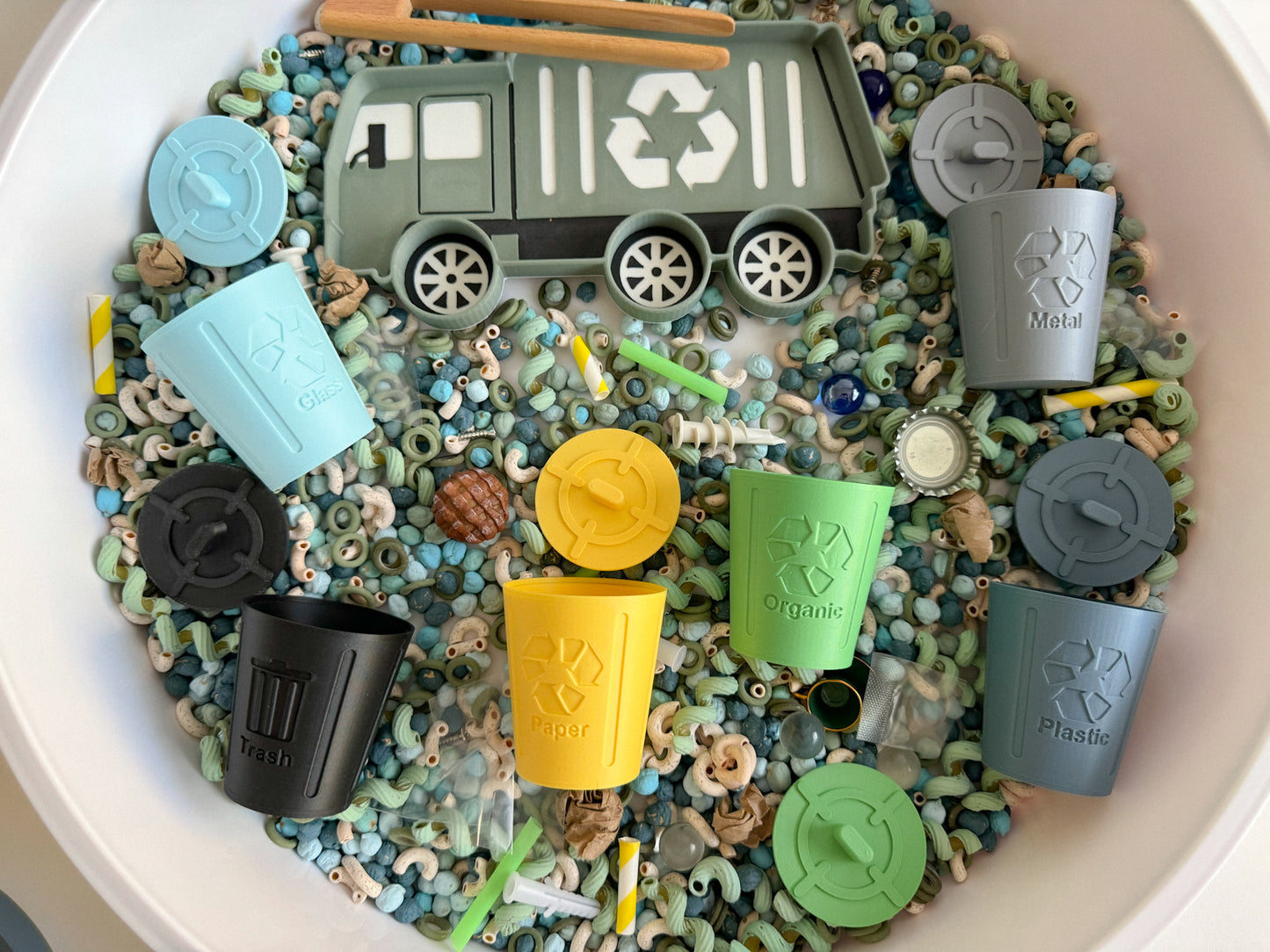 Mini Trash Cans - Sorting Bins