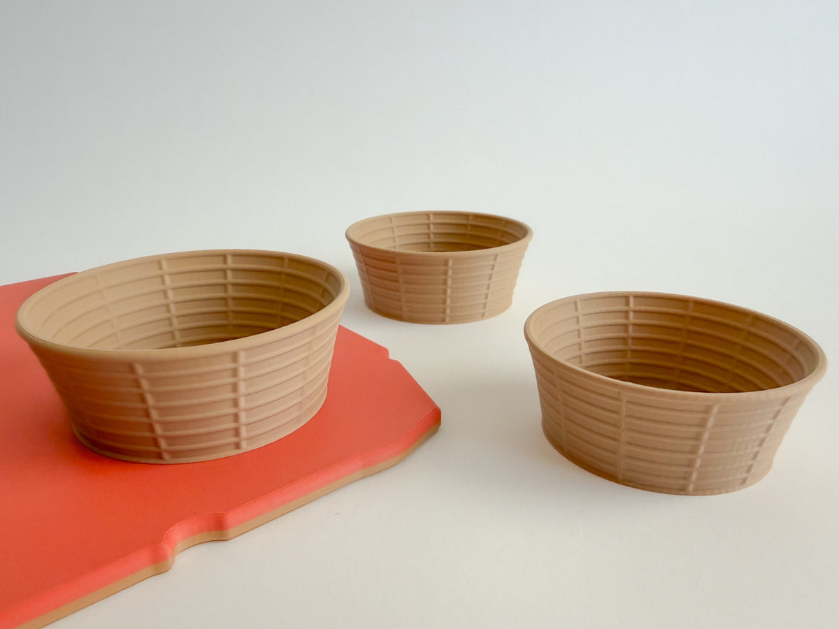 Wicker Sensory Nesting Bowls set of 3