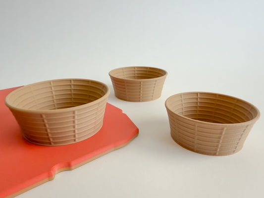 Wicker Sensory Nesting Bowls set of 3