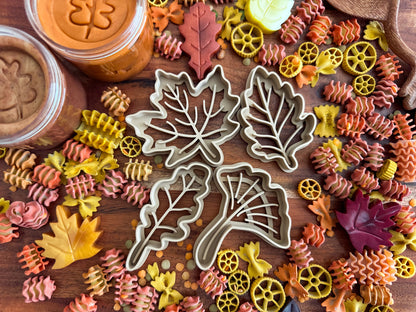 NEW - Leaf Bio Dough Cutter set of 4
