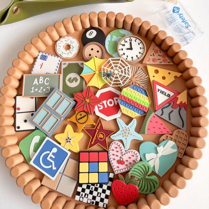 The Cutest Shape Minis and Mini Trays by WooBeWee