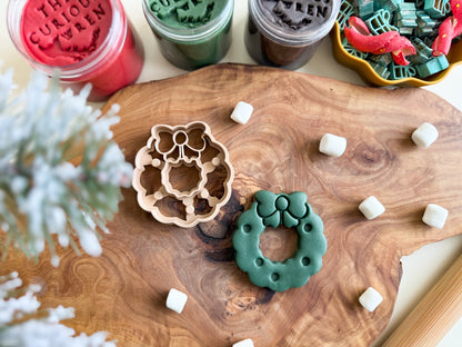 New Winter and Christmas-themed Bio Dough Cutters (set or individual)