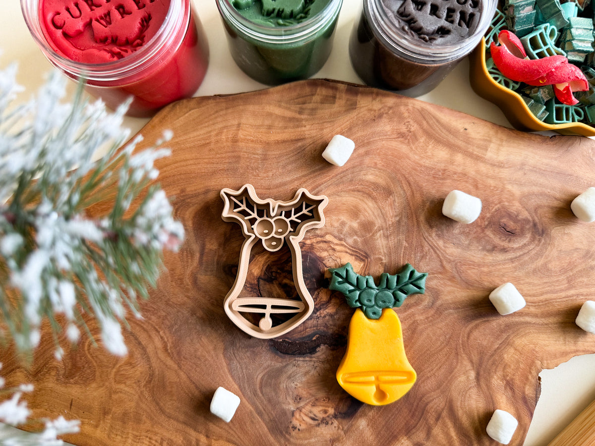 New Winter and Christmas-themed Bio Dough Cutters (set or individual)