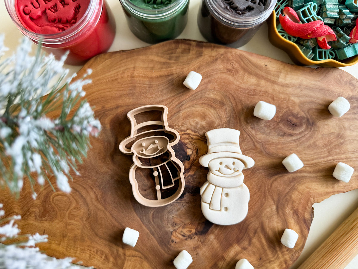 New Winter and Christmas-themed Bio Dough Cutters (set or individual)