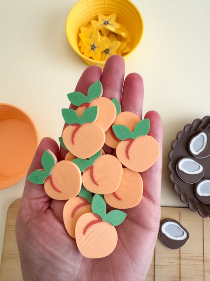 NEW - Fruit-themed Math Counters, 3D-printed