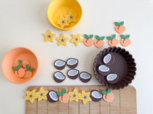 Load image into Gallery viewer, NEW - Fruit-themed Math Counters, 3D-printed
