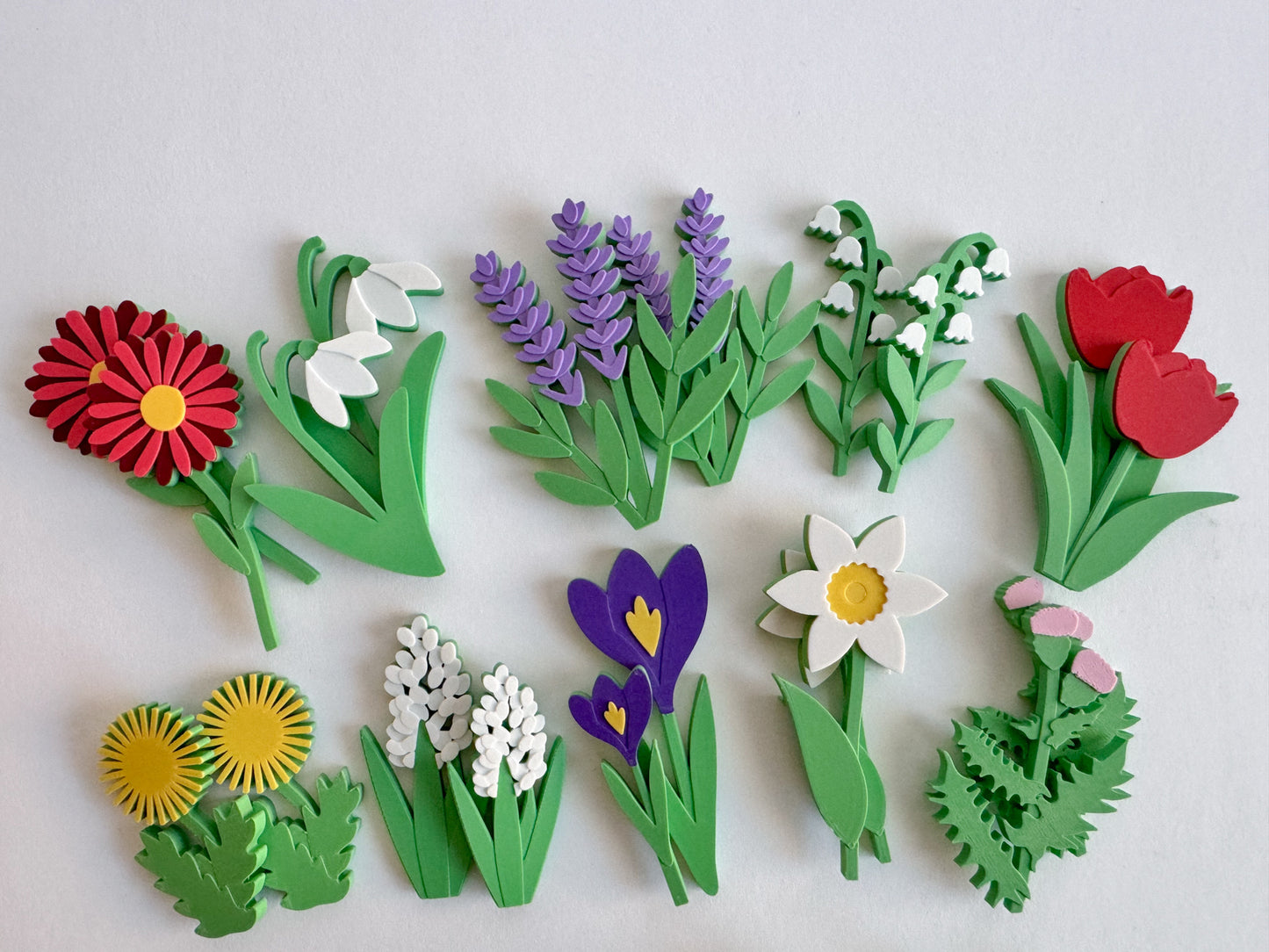 New - Petal Pals, 3D-printed Flowers by WooBeWee