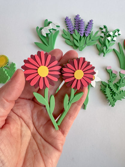 New - Petal Pals, 3D-printed Flowers by WooBeWee