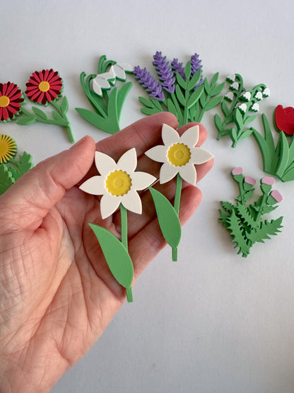New - Petal Pals, 3D-printed Flowers by WooBeWee