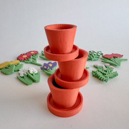 New - Petal Pals, 3D-printed Flowers by WooBeWee