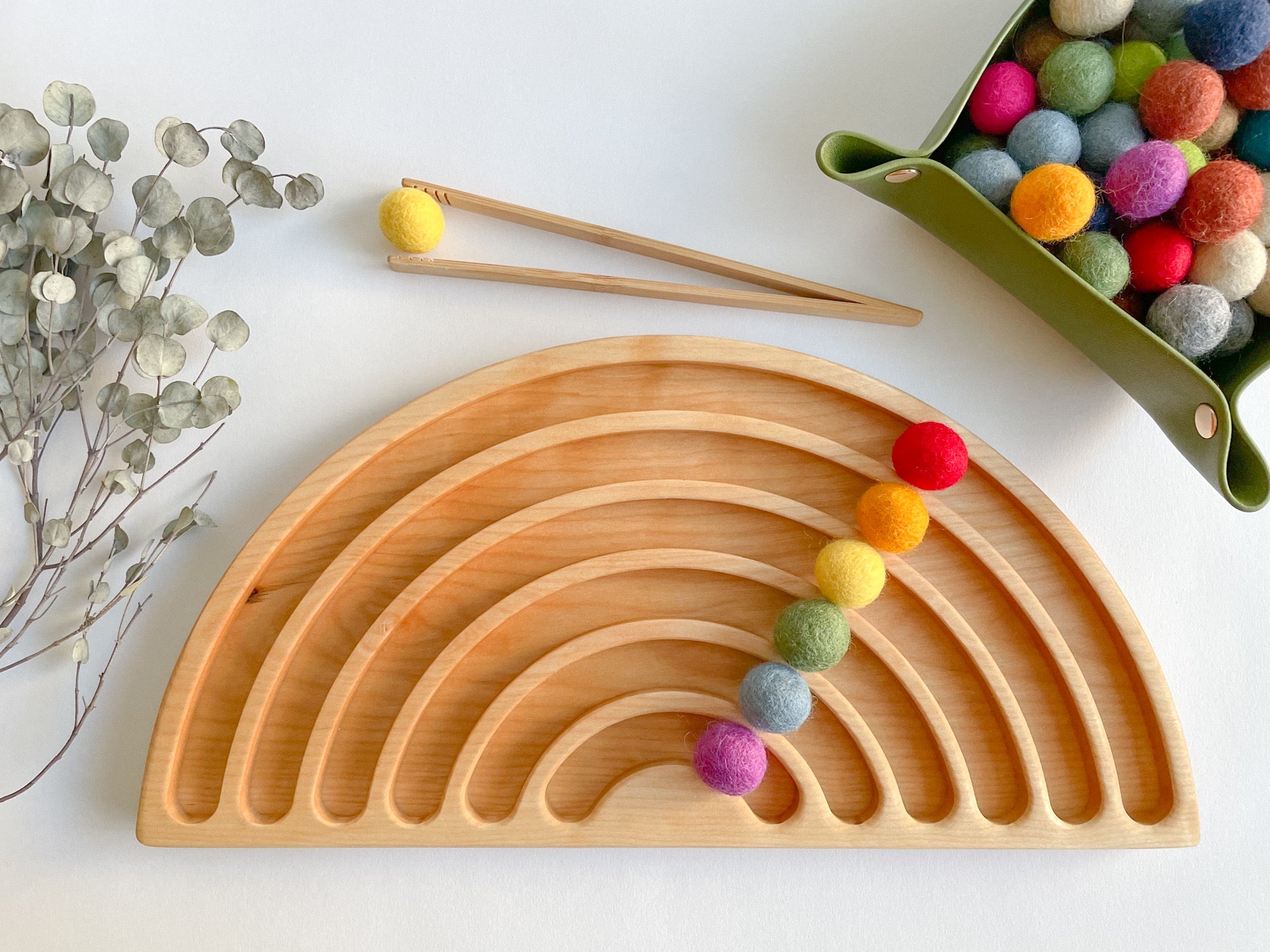 Rainbow Tracing Board NatureBasedToys