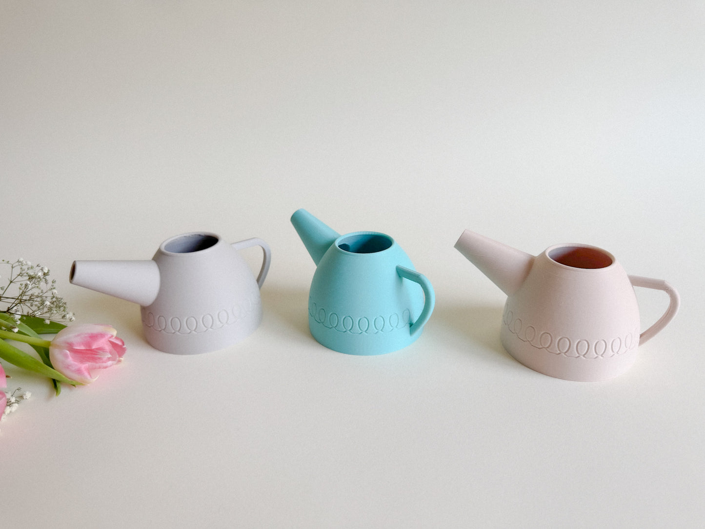 Charming Tea Set, 3D-printed