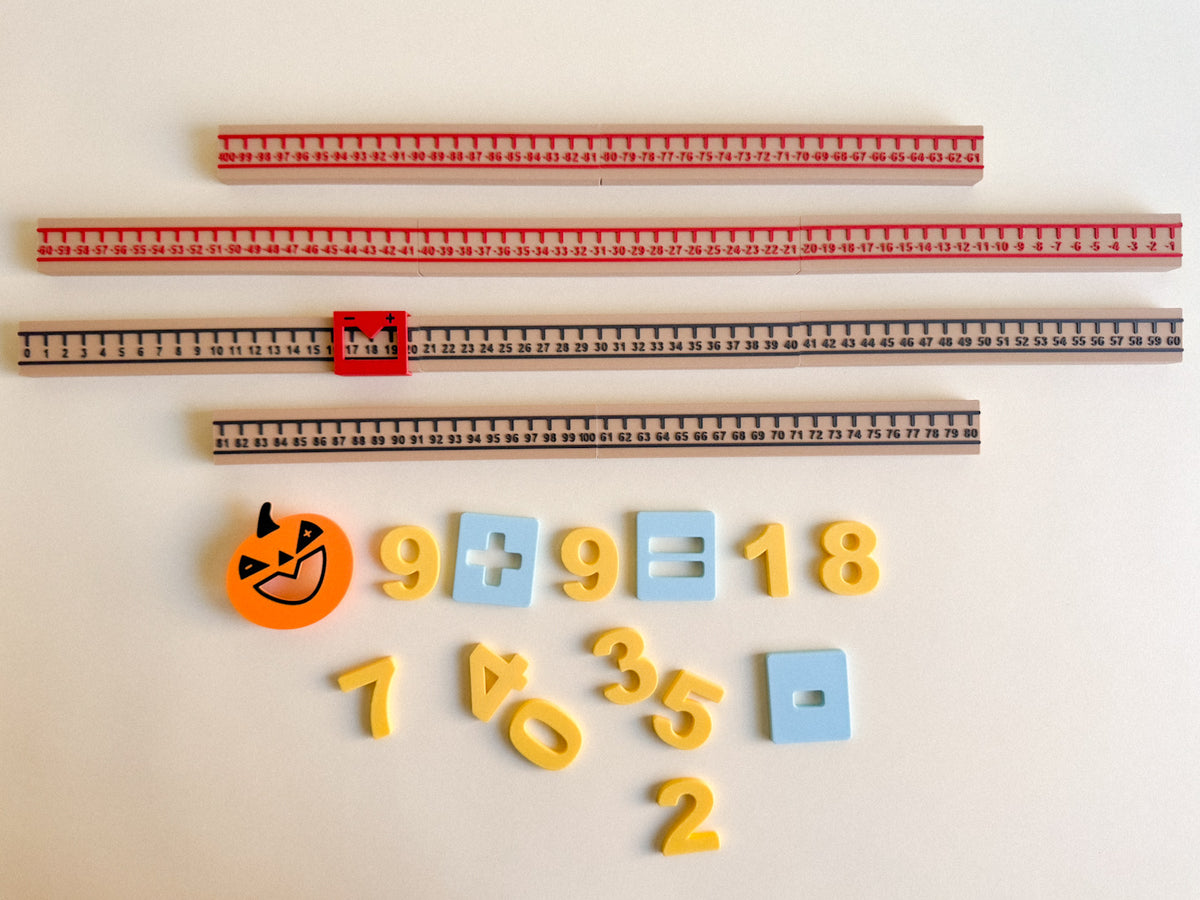 Magic Number Line Magnetic Number Line Set – Fun Adventures in Math! – NatureBasedToys