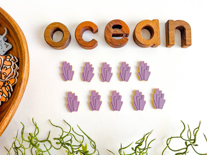 Ocean-themed Math Counters set of 10