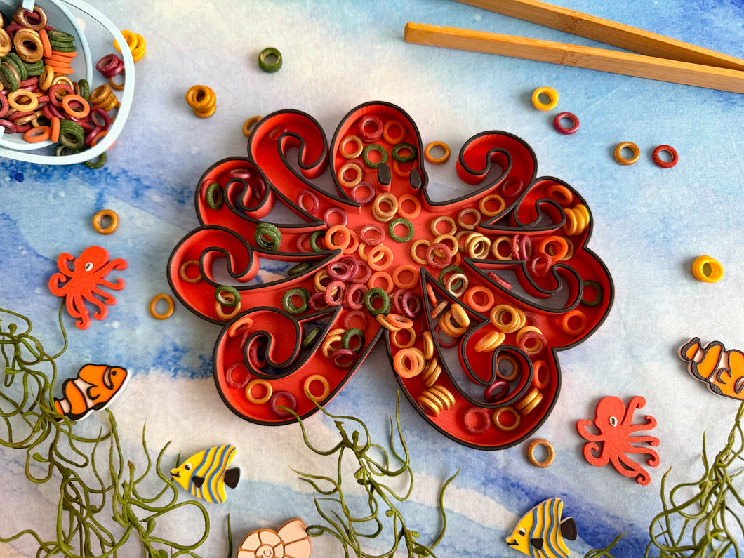 Octopus Bio Play Tray for Sensory Play