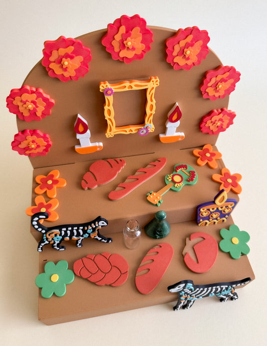 Day of the Dead (Día de los Muertos) Ofrenda – Magnetic Play and Display