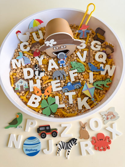 Alphabet Cards – Inspired by "The Old Lady Who Swallowed the ABC"