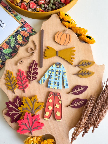 Loose Parts for The Old Lady Who Swallowed Some Leaves set of 16