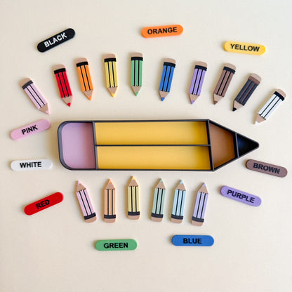 Pencil Tray Set – Colorful, Creative, and Full of Possibilities, 3D-printed