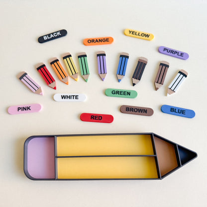 Pencil Tray Set – Colorful, Creative, and Full of Possibilities, 3D-printed