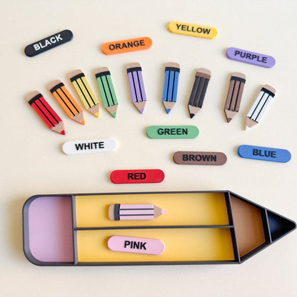 Pencil Tray Set – Colorful, Creative, and Full of Possibilities, 3D-printed