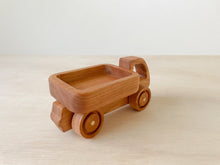 Load image into Gallery viewer, Nature Based Toys, Handmade, Daddy&#39;s Treasures, Wooden Tractor, Wooden Toy, Wooden toys, Wooden Tractor with trailer, Toy Tractor, Handmade, wooden gift, Natural wood toys, Wooden Tractor Toy with Trailer, Farm Vehicle Set, Toddler Push Toy, Montessori, Natural Toy Gift For Kid, Waldorf Toys, Baby Shower Birthday Gift, wooden airplane, airplane, pickup truck
