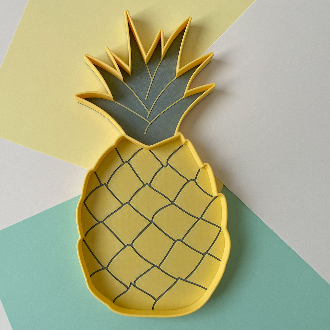 Pineapple Bio Tray for Sensory Play (Large)